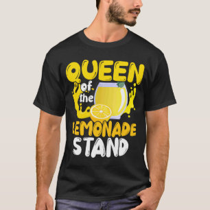 Königin der Lemonade Stand Kiosk Sommerfrische T-Shirt