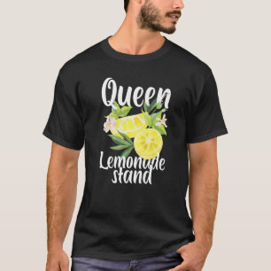 Königin der Limonade Stand Lemon Juice Citrus Fou T-Shirt