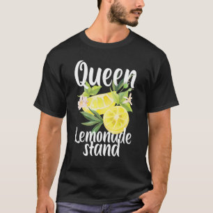 Königin der Limonade Stand Lemon Juice Citrus Fou T-Shirt