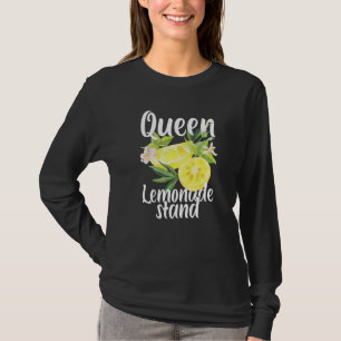 Königin der Limonade Stand Lemon Juice Citrus Fou T-Shirt