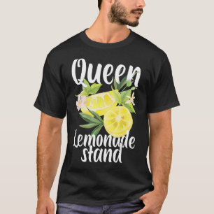 Königin der Limonade Stand Lemon Juice Citrus Fou T-Shirt