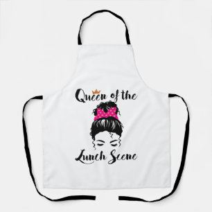 Königin der "Lunch Scene Cafeteria Worker Women" Schürze