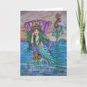 Königin der Meerjungfrauen Karte