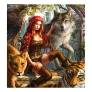 Königin der Monster Fotodruck