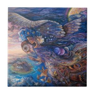 Königin der Nacht 6x6 Keramik Tile Fliese