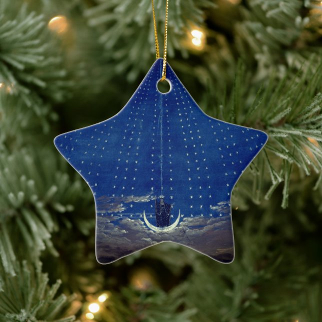 Königin der Nacht Mozart Magic Flute Zauberflöte Keramik Ornament (Baum)