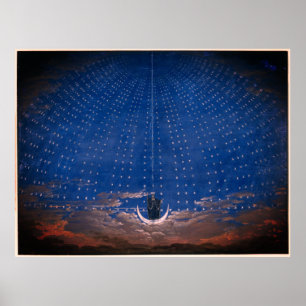 Königin der Nacht Mozart Magic Flute Zauberflöte Poster