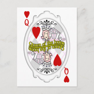 Königin der Postkarte des Hauses