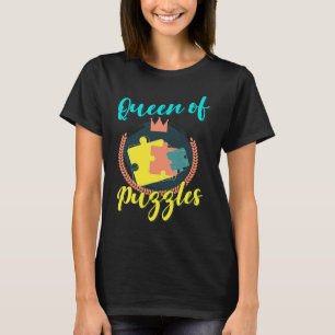 Königin der Rätsel  Puzzle T-Shirt