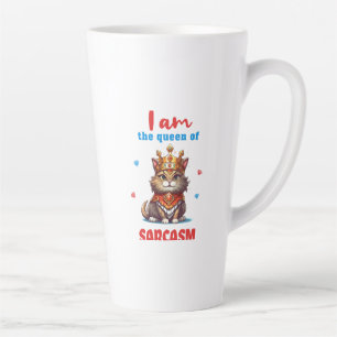 Königin der Sarkasmuskatze Milchtasse