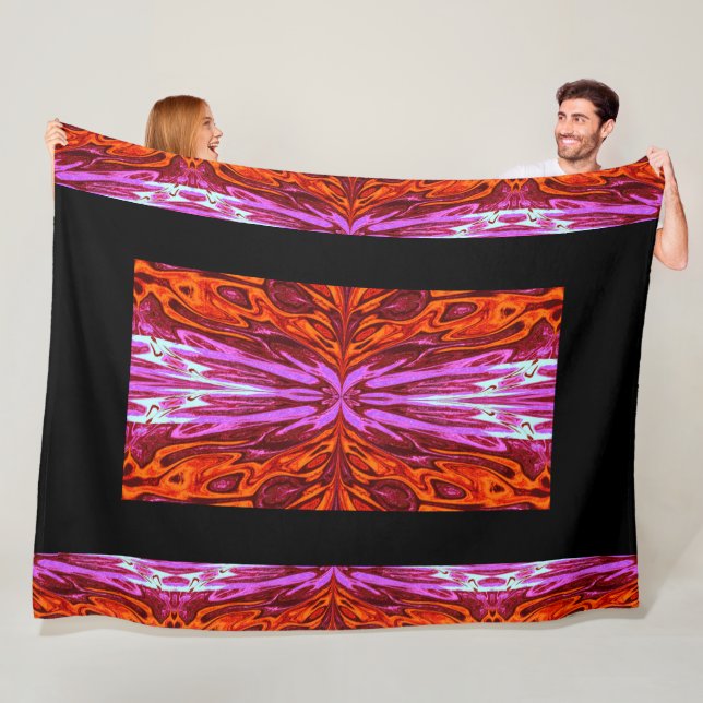 Königin der Schmetterlinge 37 Fleecedecke (Beispiel)