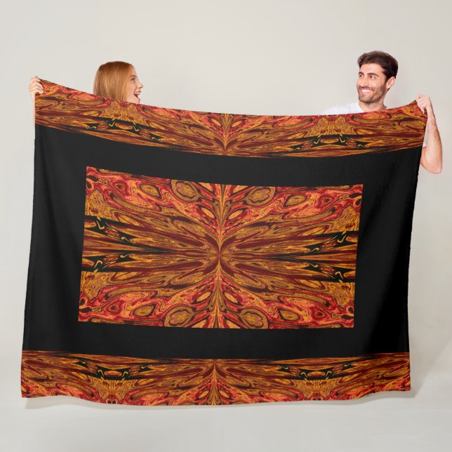 Königin der Schmetterlinge 40 Fleecedecke (Beispiel)