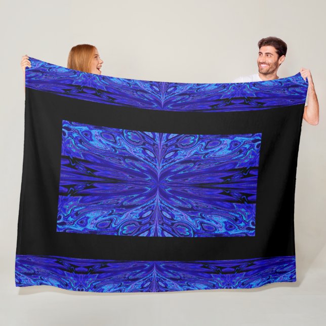 Königin der Schmetterlinge 42 Fleecedecke (Beispiel)