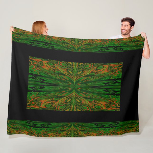 Königin der Schmetterlinge 45 Fleecedecke (Beispiel)