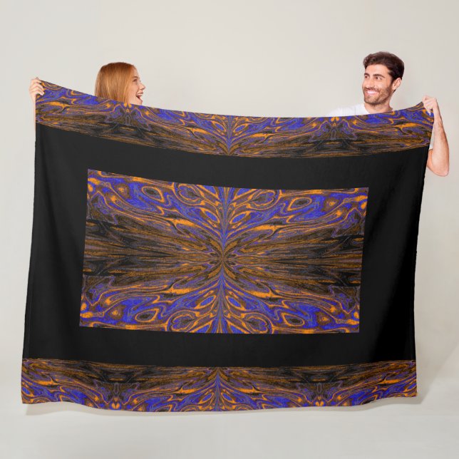 Königin der Schmetterlinge 52 Fleecedecke (Beispiel)