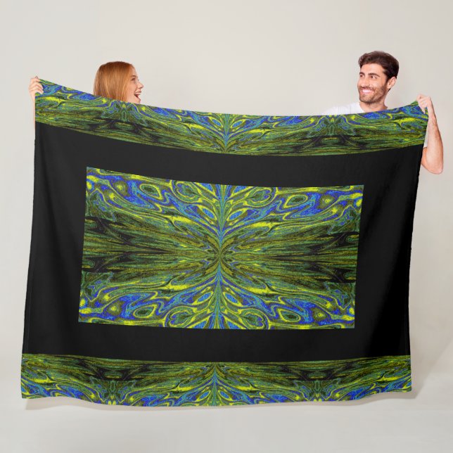 Königin der Schmetterlinge 53 Fleecedecke (Beispiel)