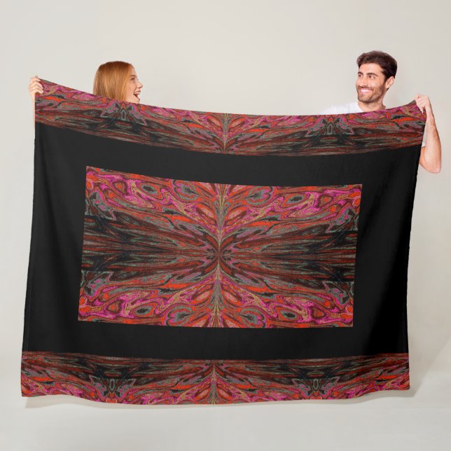 Königin der Schmetterlinge 55 Fleecedecke (Beispiel)