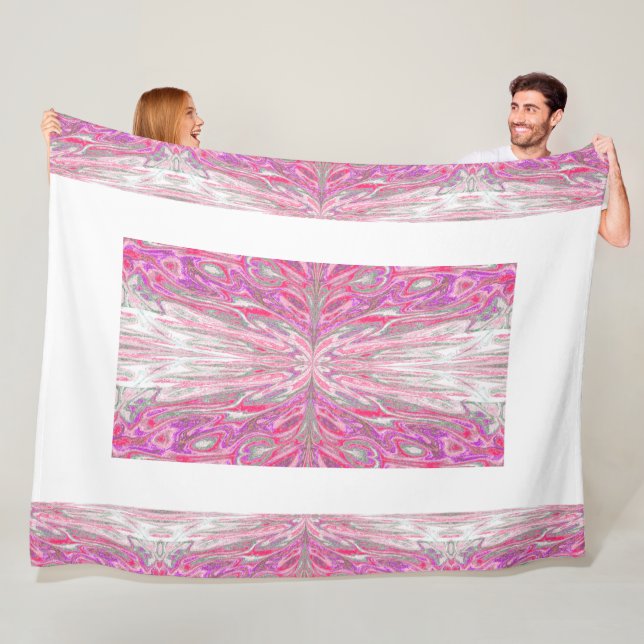 Königin der Schmetterlinge 57 Fleecedecke (Beispiel)