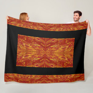 Königin der Schmetterlinge 67 Fleecedecke