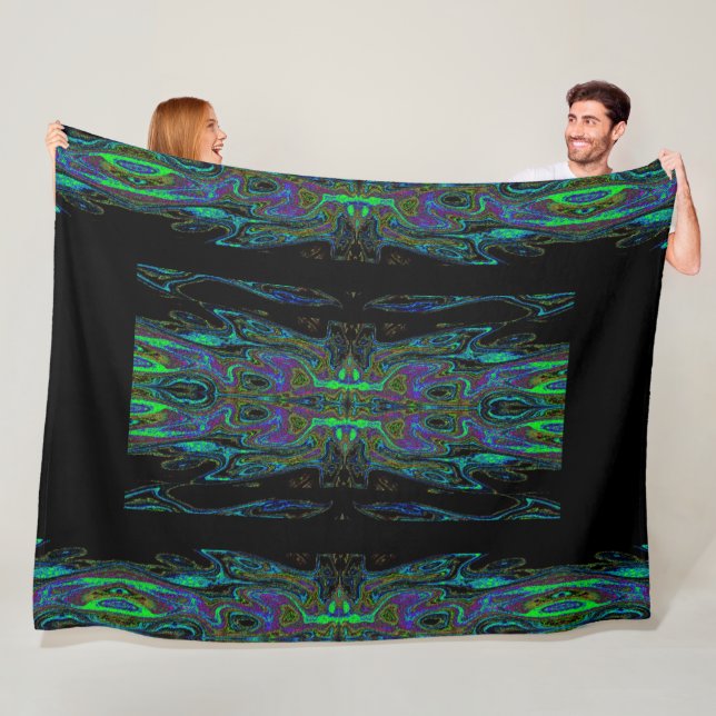 Königin der Schmetterlinge 95 Fleecedecke (Beispiel)