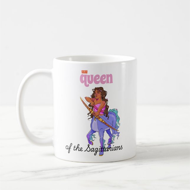 Königin der Schützen Kaffeetasse (Links)