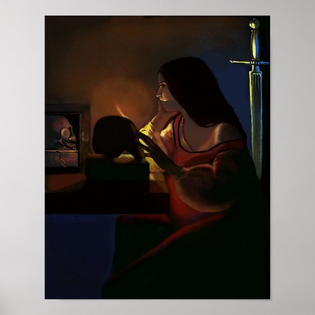 Königin der Schwerter Poster (Vorne)