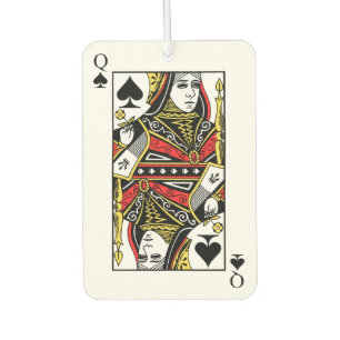 Königin der Spades Autolufterfrischer