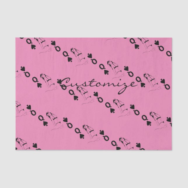 Königin der Spades Bikini Girl Thunder_Cove Seidenpapier (Vorderseite)