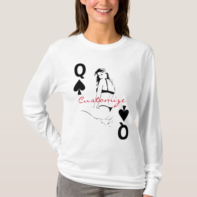 Königin der Spades Bikini Girl Thunder_Cove T-Shirt (Vorderseite)
