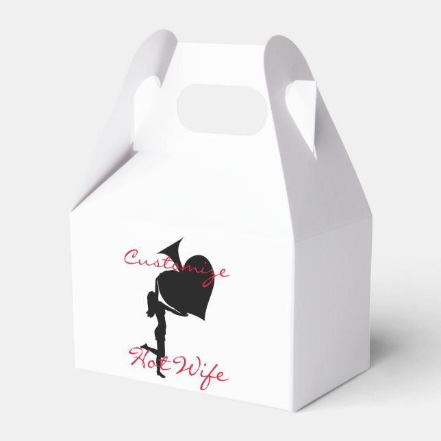 Königin der Spades Holding Black Ace Thunder_Cove Geschenkschachtel (Vorderseite)