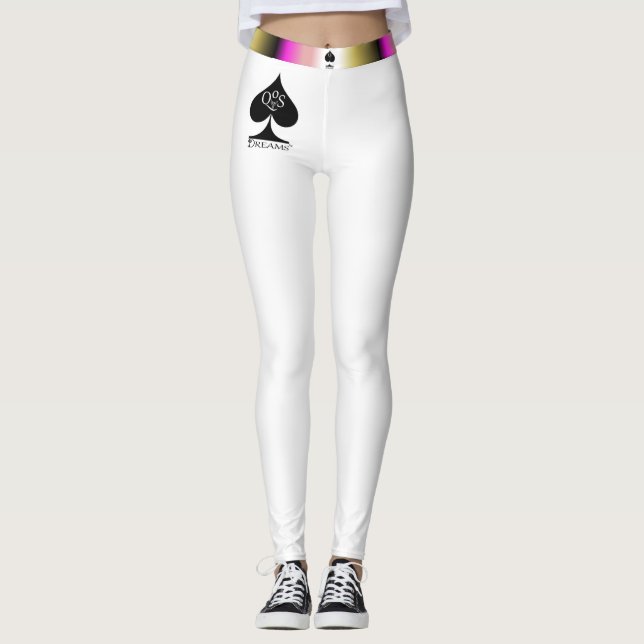 Königin der Spades Leggings Hotwife Sexy QoS Style (Vorderseite)