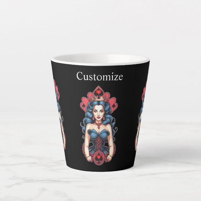 Königin der Spades Thunder_Cove Milchtasse (Vorderseite)