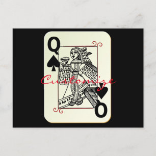 Königin der Spades Thunder_Cove Postkarte
