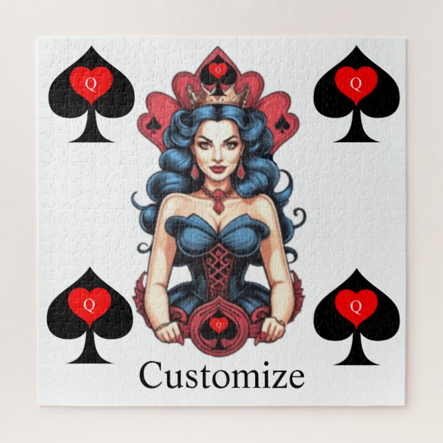 Königin der Spades Thunder_Cove Puzzle (Vertikal)