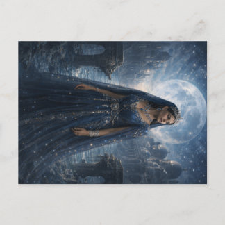 Königin der Sternennacht Postkarte