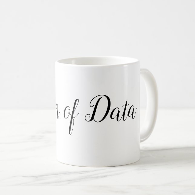 Königin der Tasse des Datenbüros (VorderseiteRechts)