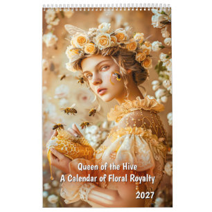 Königin des Bienenstocks – Ein Kalender der floral