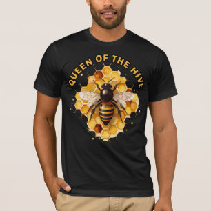 Königin des Bienenstocks Honigbiene Grafik T-Shirt