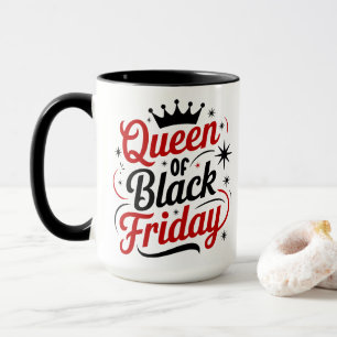 Königin des Black Friday-Shoppings Tasse