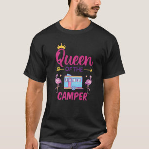 Königin des Camper Camping Urlaub Sommerreise R T-Shirt