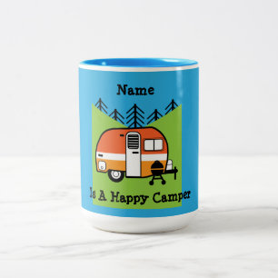Königin des Campers - Funny Camping RV Karawane Do Zweifarbige Tasse