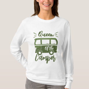 Königin des Campers, Geschenk für Camper Queen T-Shirt