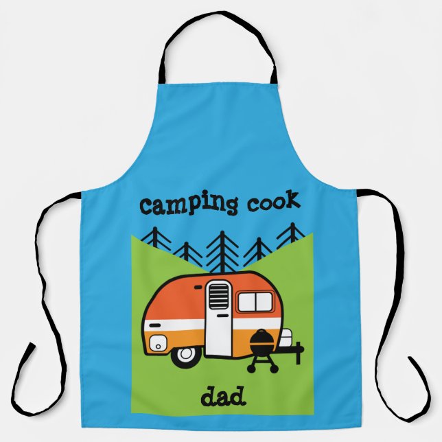 Königin des Campers - Lustiger Camping RV Caravan  Schürze (Vorderseite)