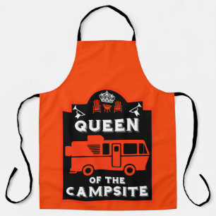 Königin des Campings Schürze