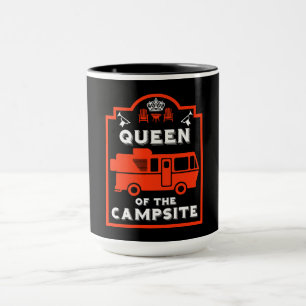 Königin des Campings Tasse