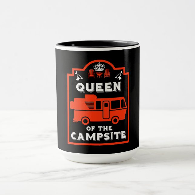 Königin des Campings Tasse (Zentrum)