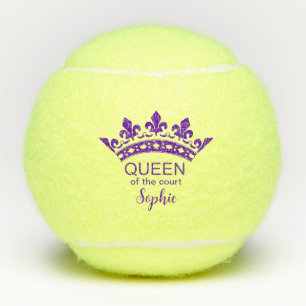 Königin des Courts Tennisbälle