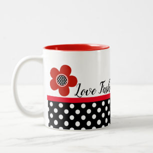 KÖNIGIN DES EINKAUFENS KOLLEKTION ZWEIFARBIGE TASSE