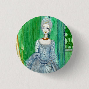Königin des Fee-Knopfes Button