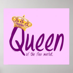 Königin des flämischen Marktes Poster